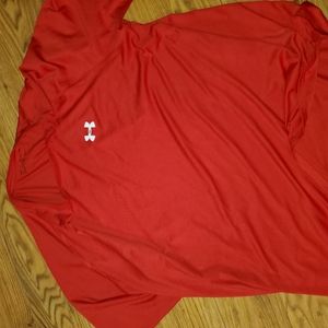 Under armor red like new condition xxl